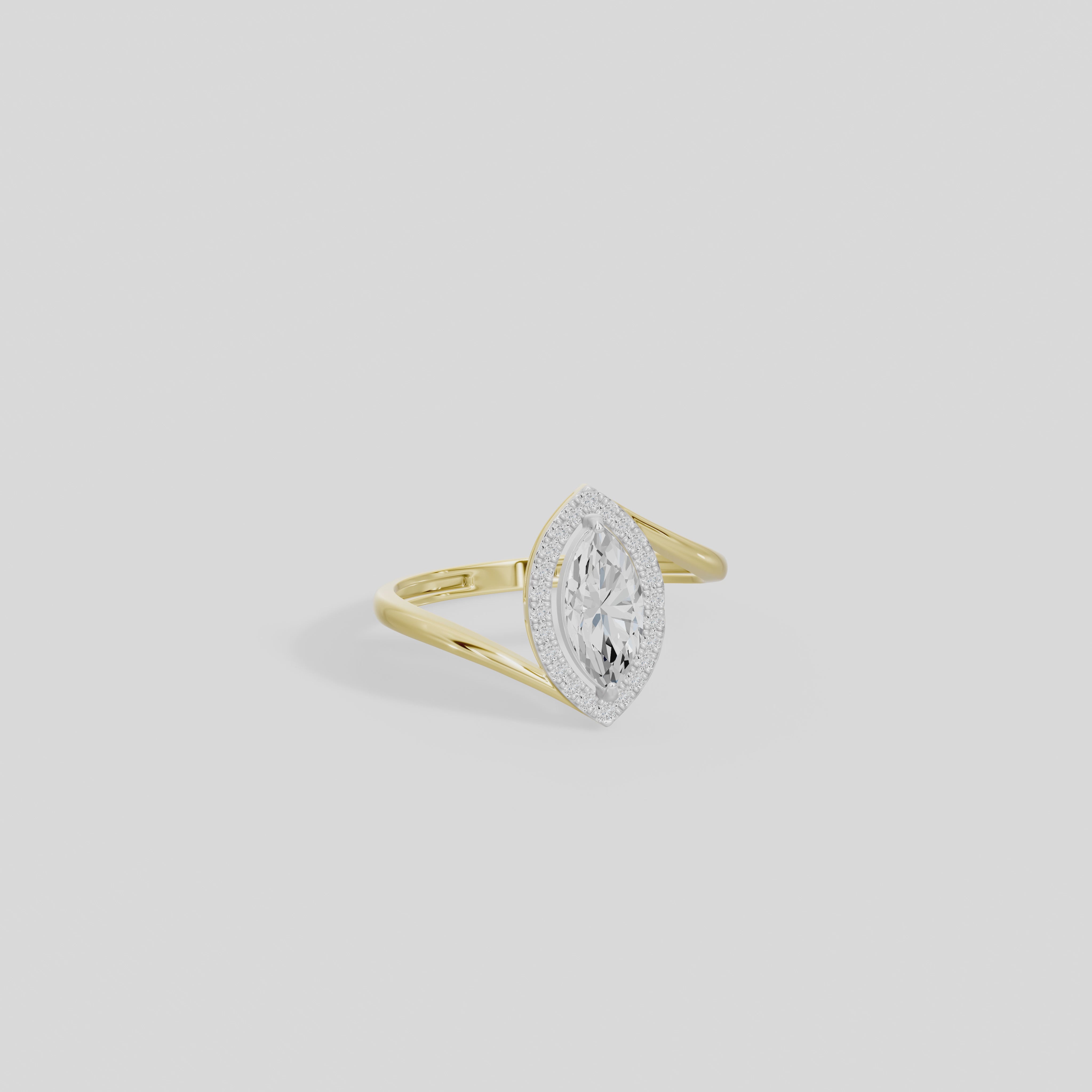 Cadence Lab Diamond Ring