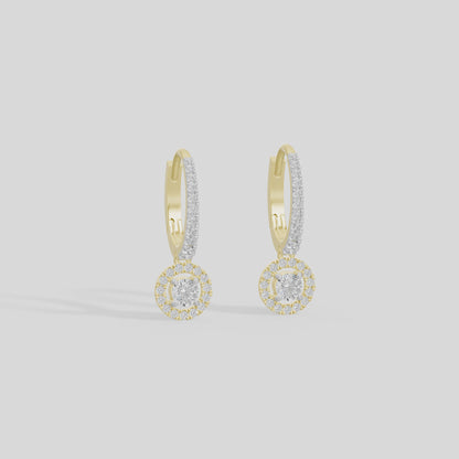 Siena dangle Ring Lab Diamond Earrings