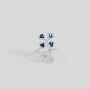 Twilight Flora - Lab Diamond Ring