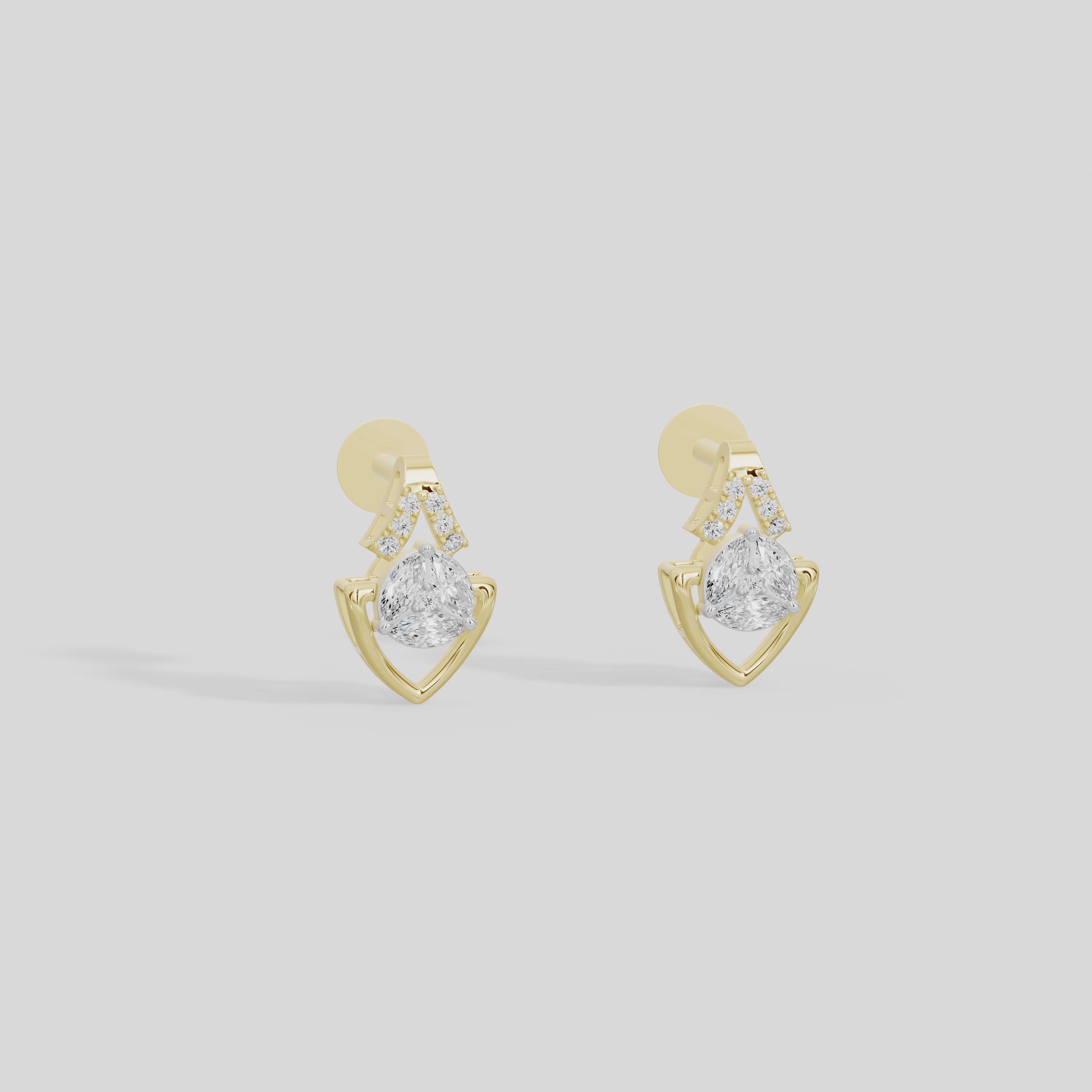 Pulse Lab Diamond Earrings
