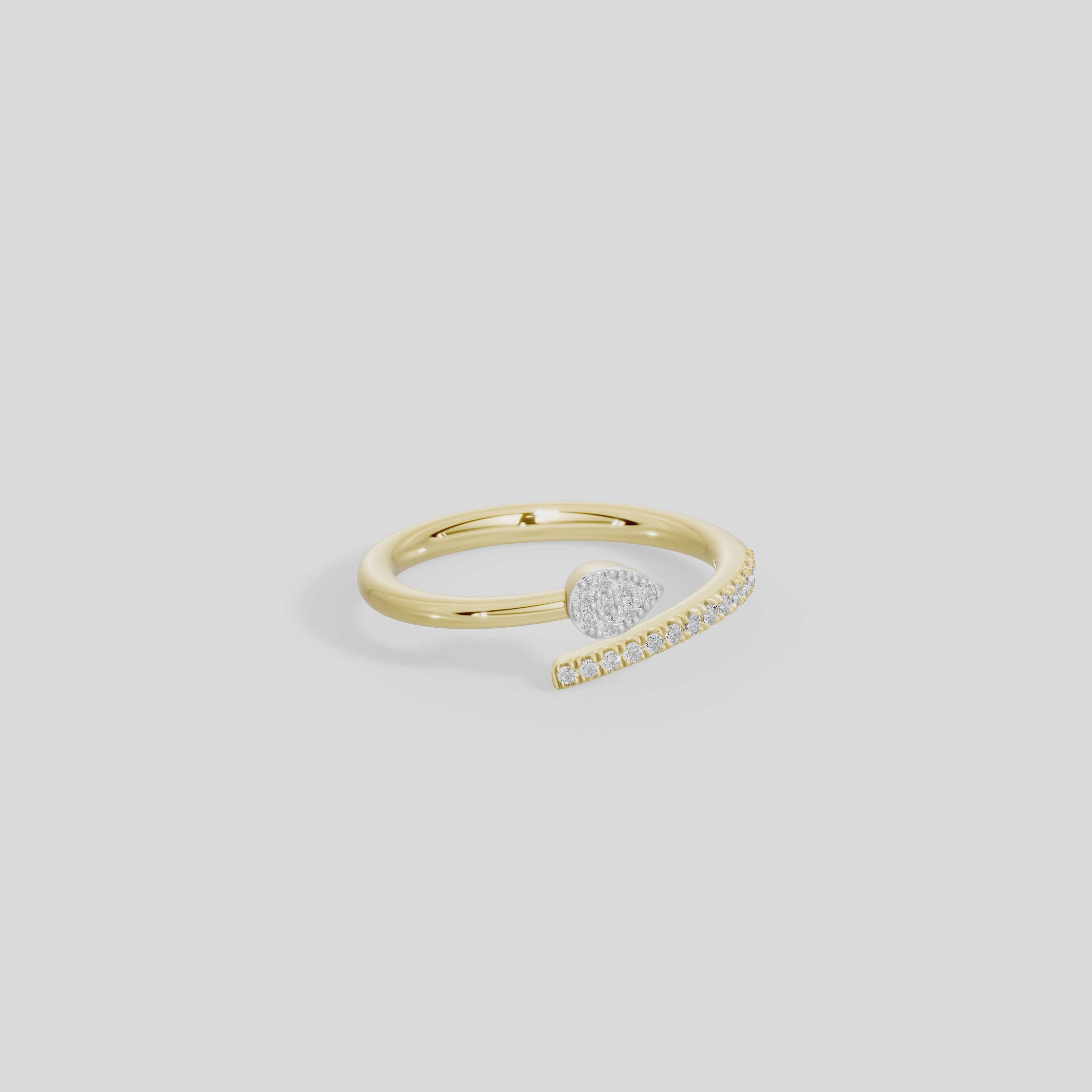 Wisp - Lab Diamond Ring