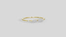 Dual Orbit -Lab Diamond Ring