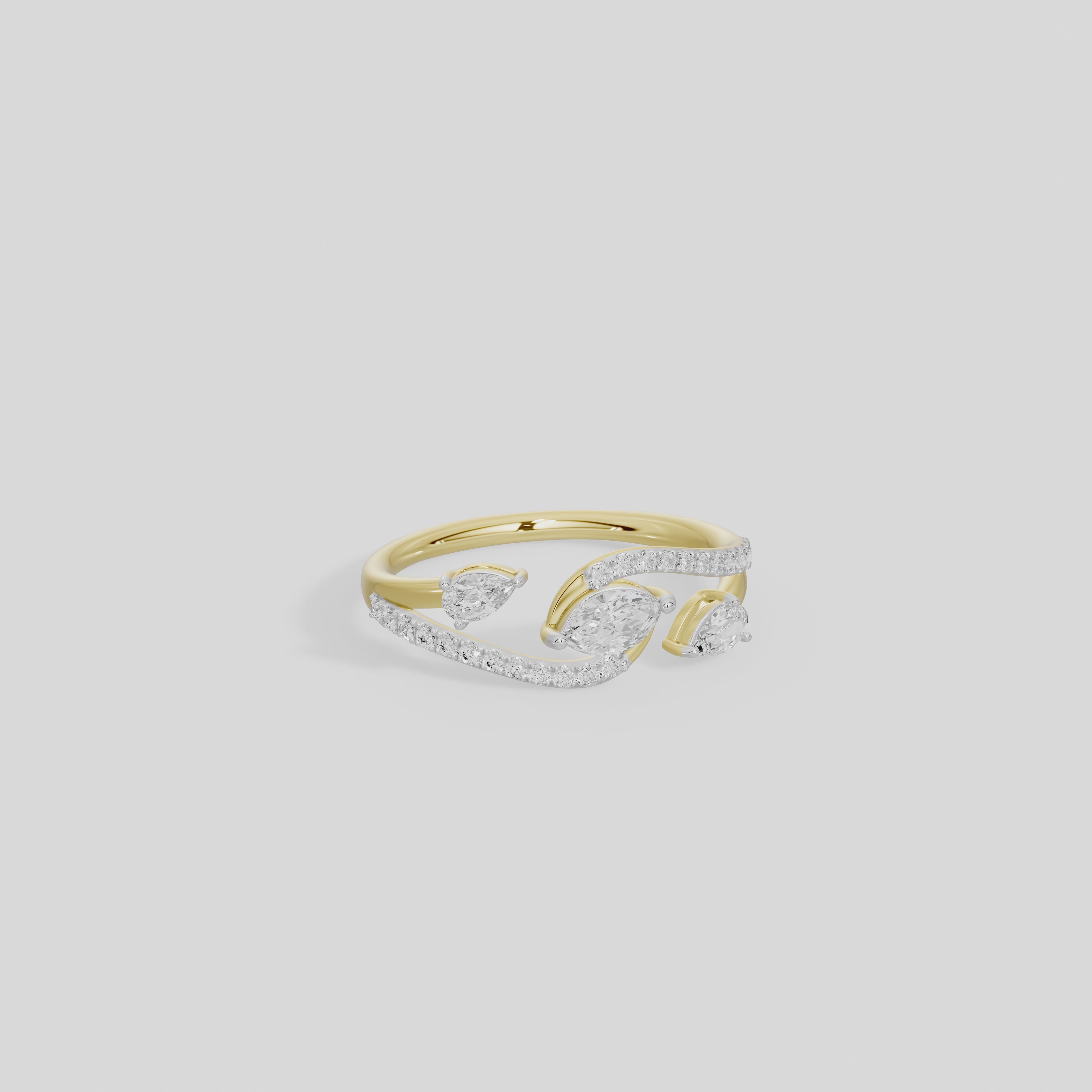 Serendipity Lab Diamond Ring