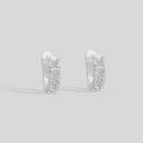 Siena Hoop Lab Diamond Earrings
