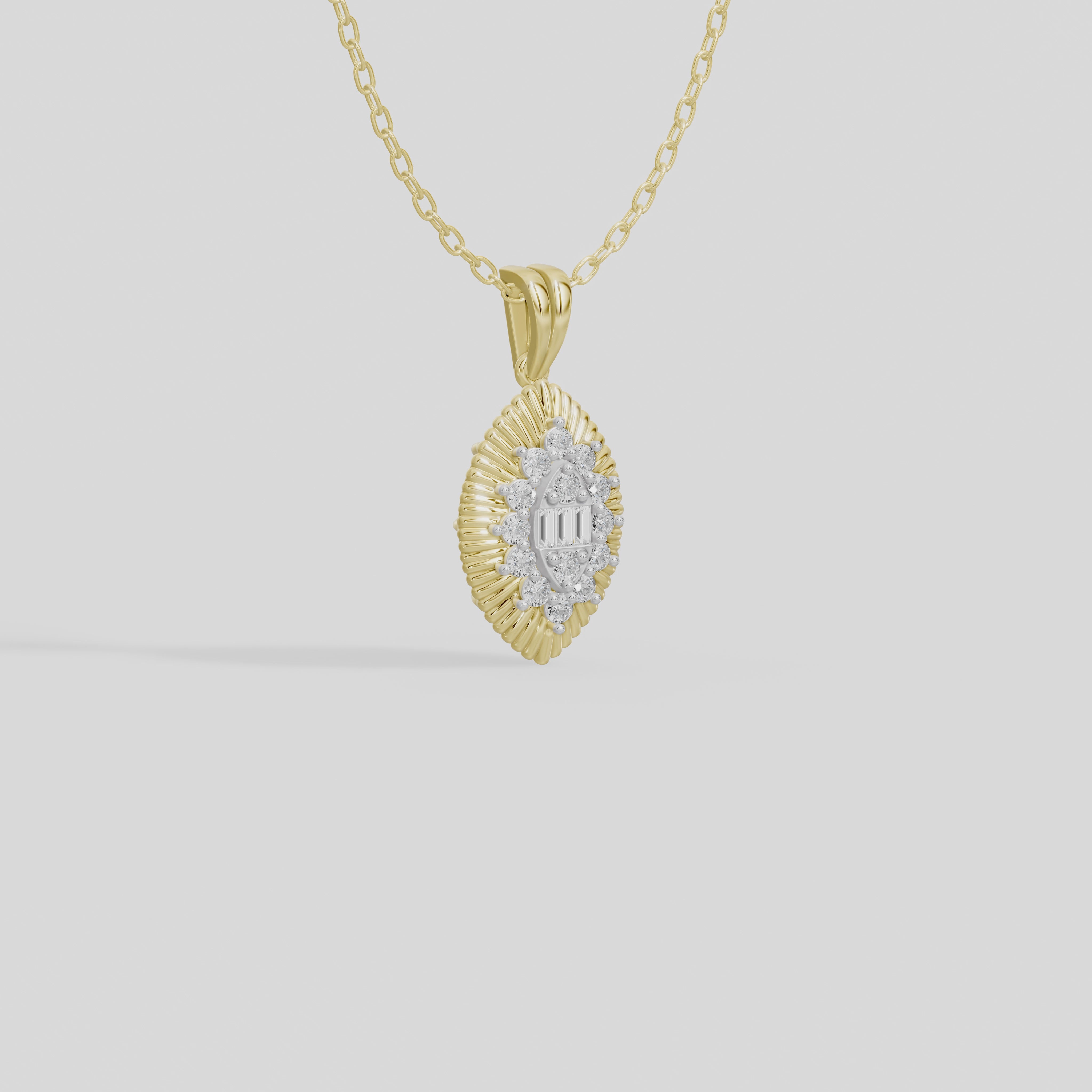 Aurelia- Lab Diamond Pendant