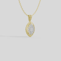 Aurelia- Lab Diamond Pendant