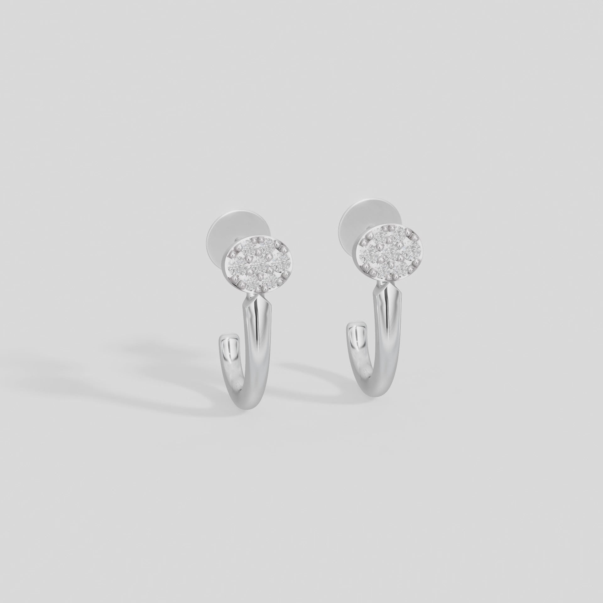 Celeste Silver Earring