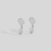Celeste Silver Earring