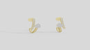 Wisp - Lab Diamond Earrings