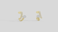 Wisp - Lab Diamond Earrings