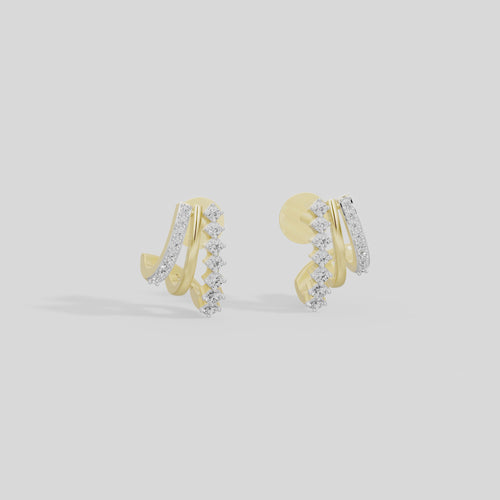 Soleil Refined Lab Diamond Earrings