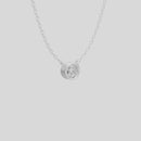 Vela Linear Lab Diamond Pendant