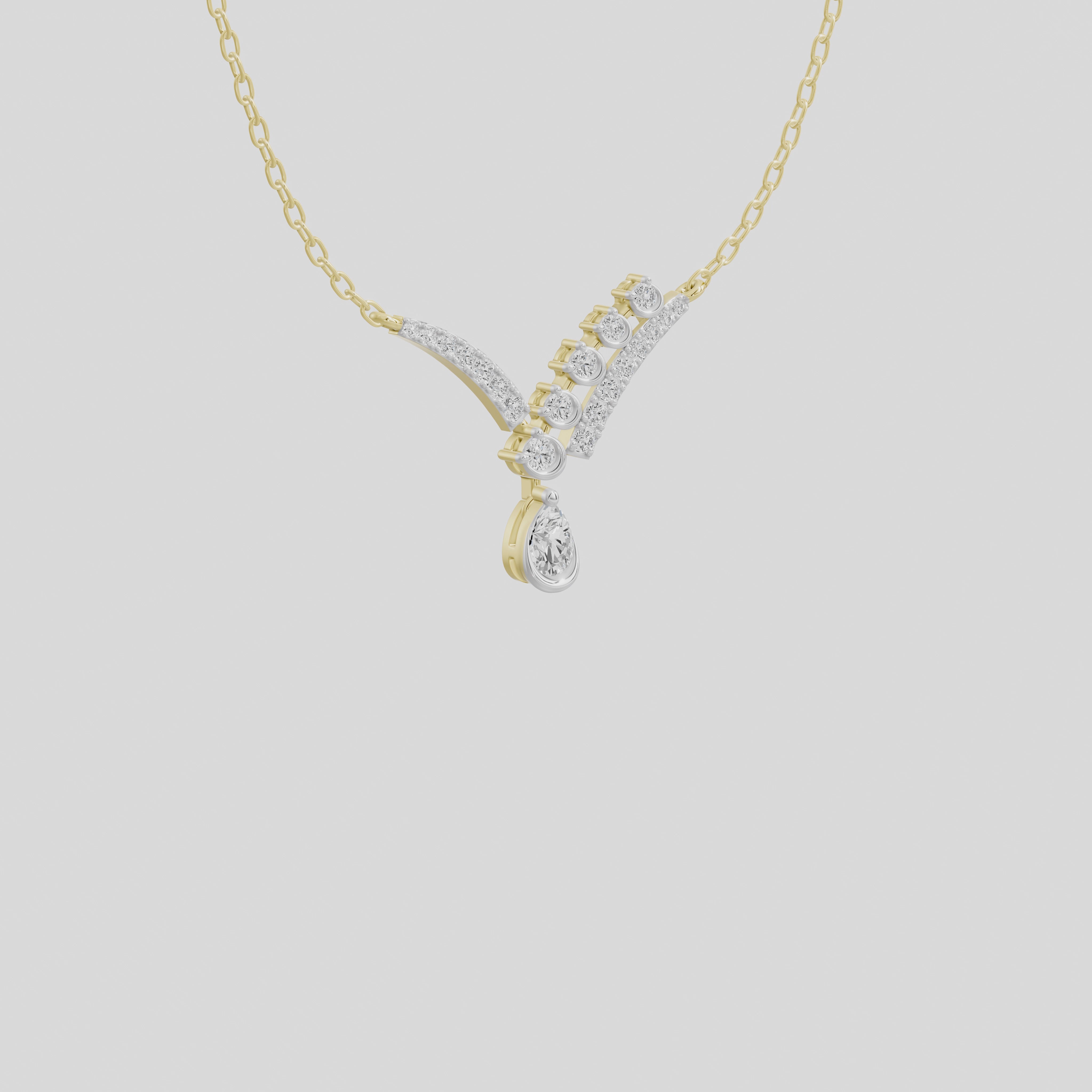 Exceptional Lab Diamond Pendant