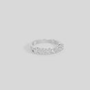 Ice Me Round Diamond Half Eternity Band