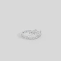 Wrap It Up Pear - Lab Diamond Ring