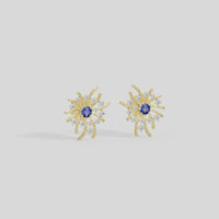 Starburst - Lab Diamond Earrings