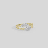Dual Fusion Band - Lab Diamond Ring