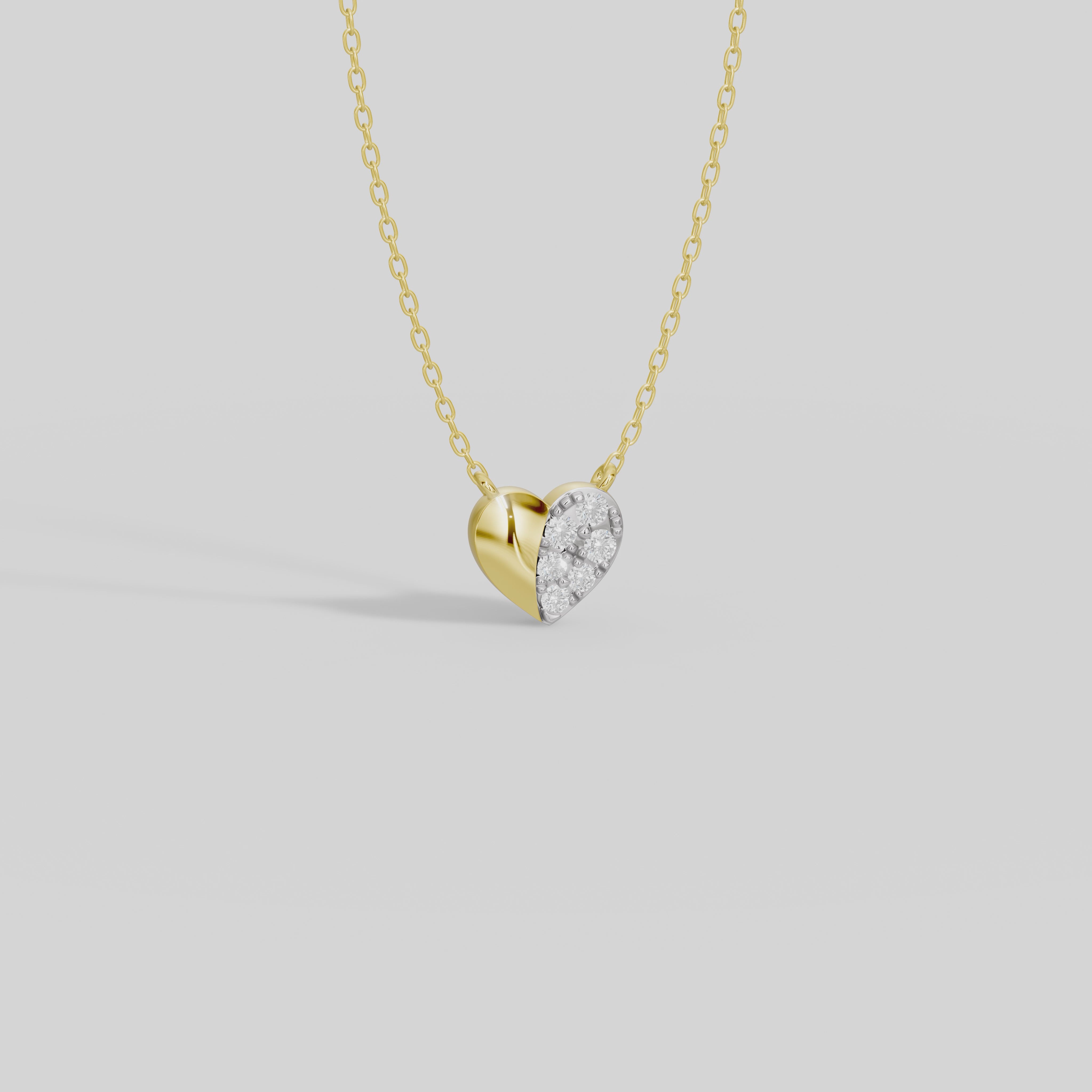 Amour Gold Pendant