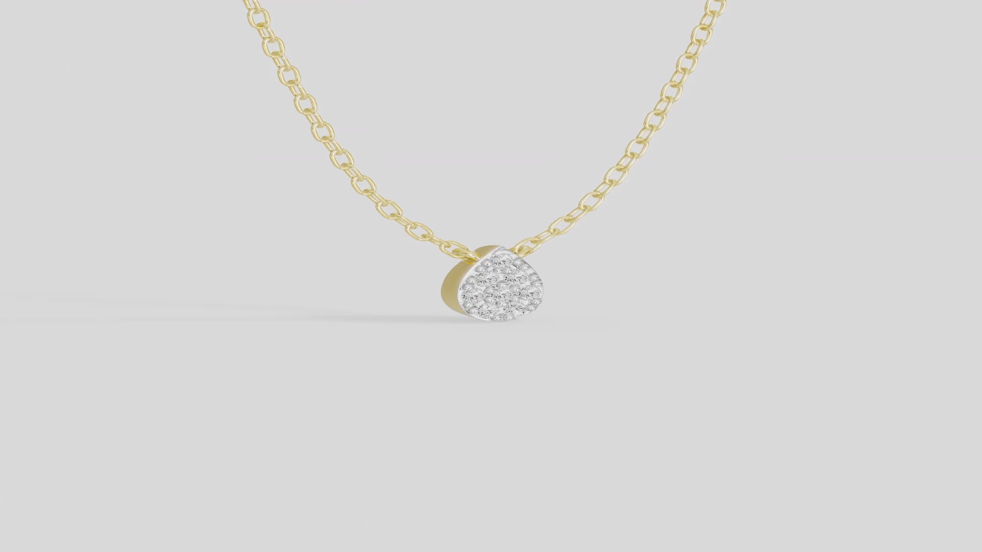 Stella -Lab Diamond Pendant