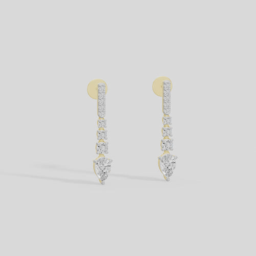 Mystery Lab Diamond Earrings