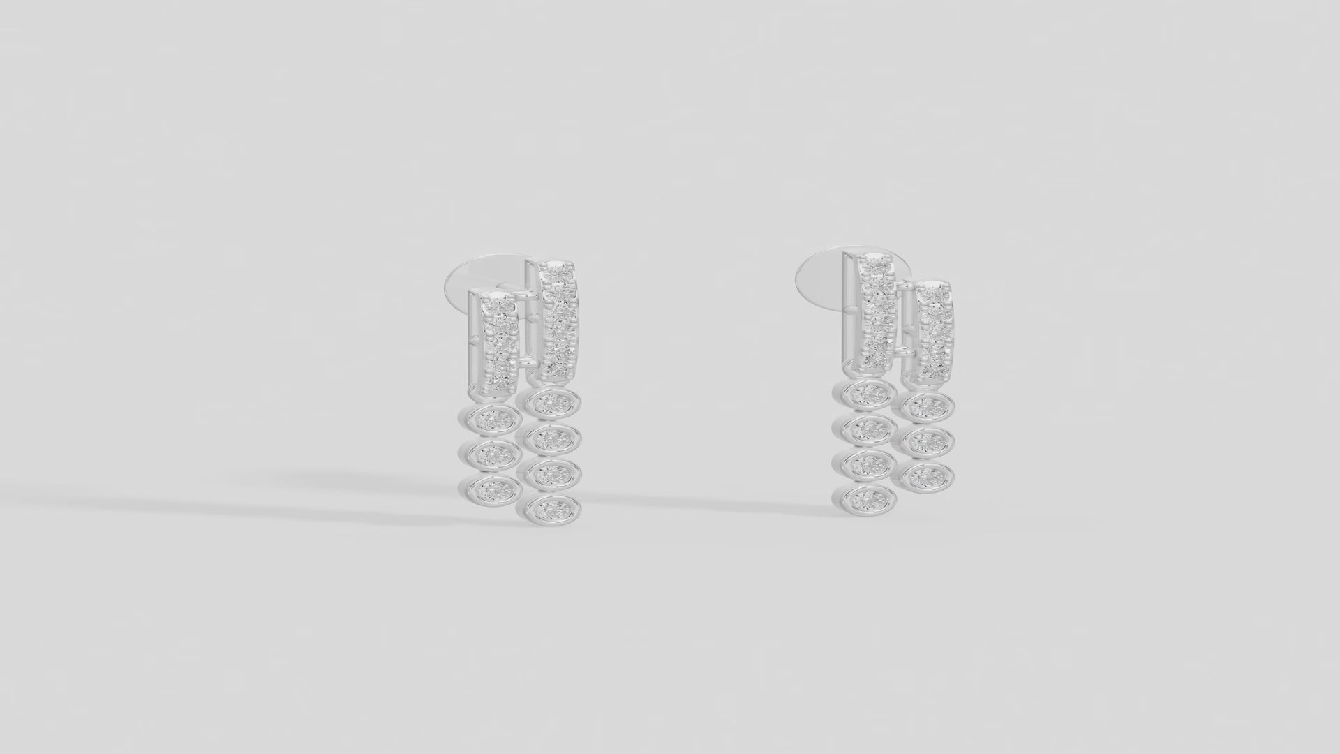 Cascade - Lab Diamond Earrings