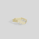 Keystone Sleek Lab Diamond Ring