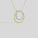 Aureole- Lab Diamond Pendant