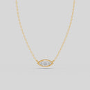 Lattice Marquise Pendant