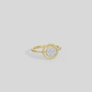 Braided Halo - Lab Diamond Ring