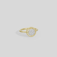 Braided Halo - Lab Diamond Ring