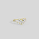 Mila Linear Lab Diamond Ring