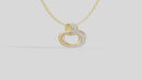 Trio Ronde- Lab Diamond Pendant