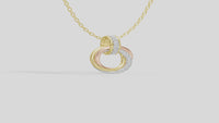 Trio Ronde- Lab Diamond Pendant