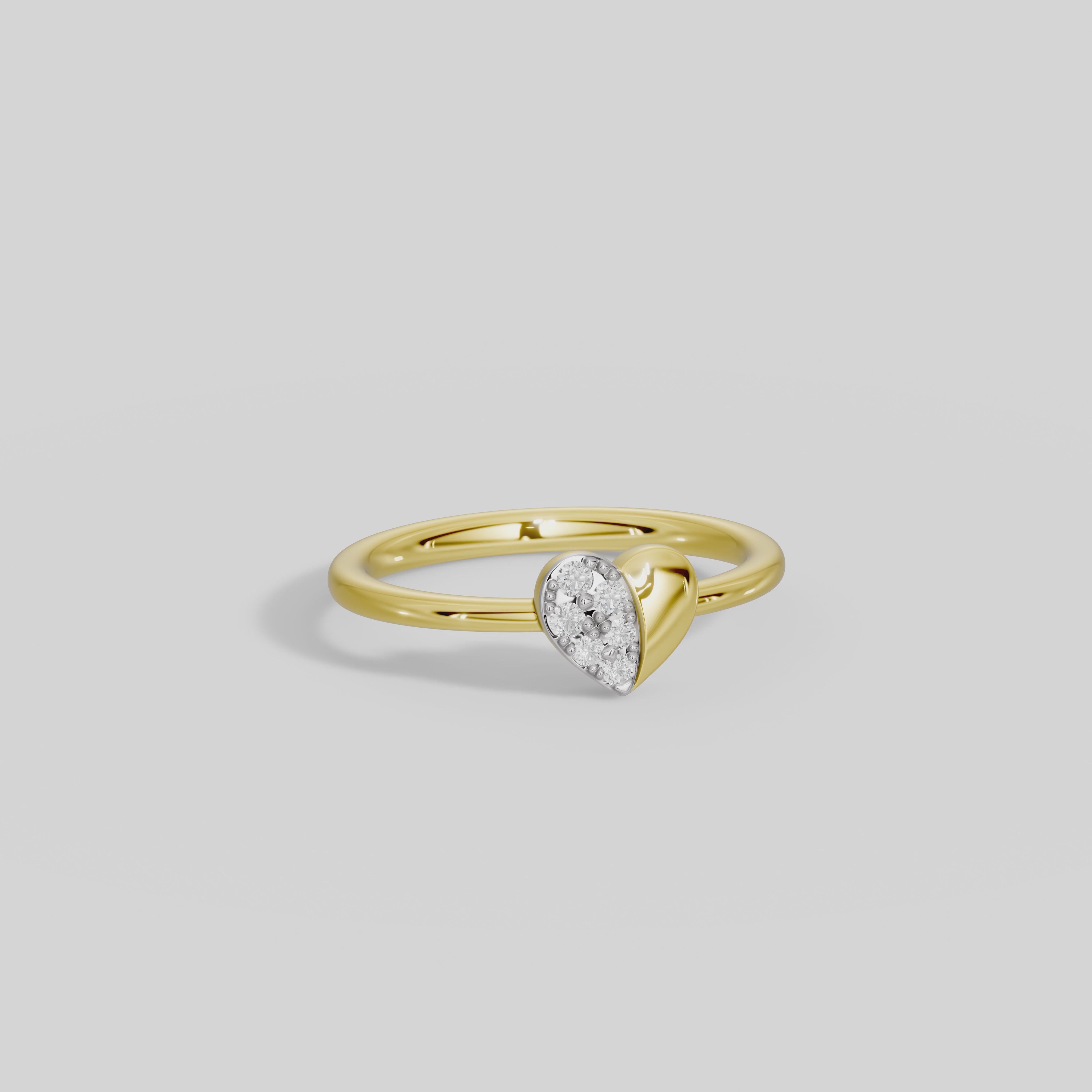 Amour Gold Ring