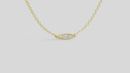 Lattice - Lab Diamond Pendant