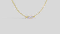 Lattice - Lab Diamond Pendant