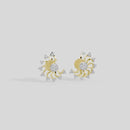 Solar Flare Earring - Lab Diamond Earrings