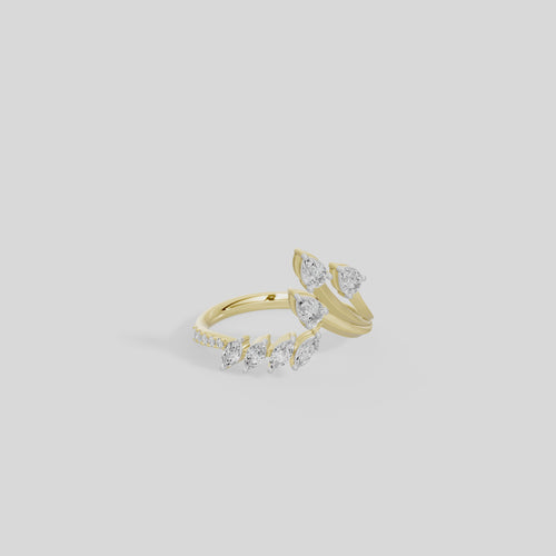 gardenia Lab Diamond Ring