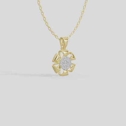 Aurum- Lab Diamond Pendant