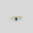 Emerald Sync - Lab Diamond Ring