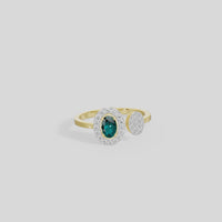 Emerald Sync - Lab Diamond Ring