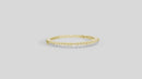 Threadline Band - Lab Diamond Ring