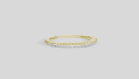 Threadline Band - Lab Diamond Ring