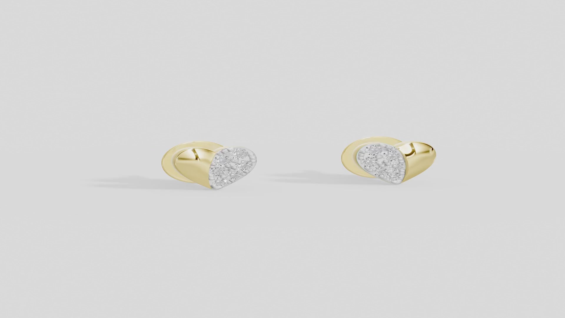 Amour Studs - Lab Diamond Earrings