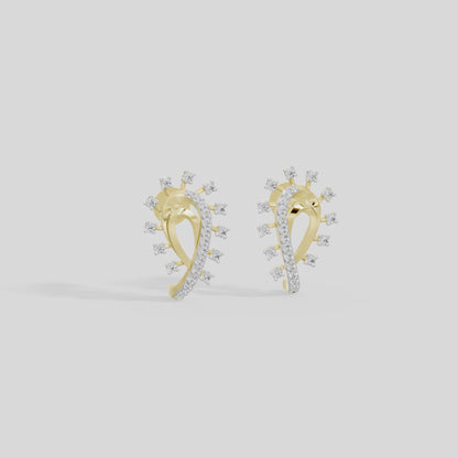 Drizzle Lab Diamond Earrings