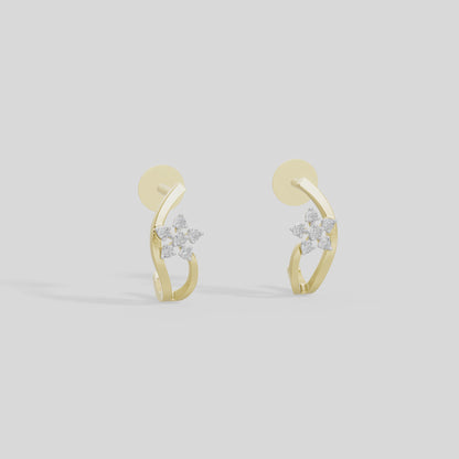 Nova Sleek Lab Diamond Earrings