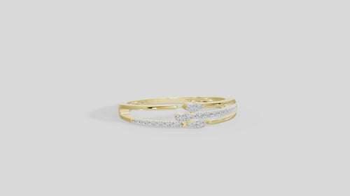 Split Signal - Lab Diamond Ring