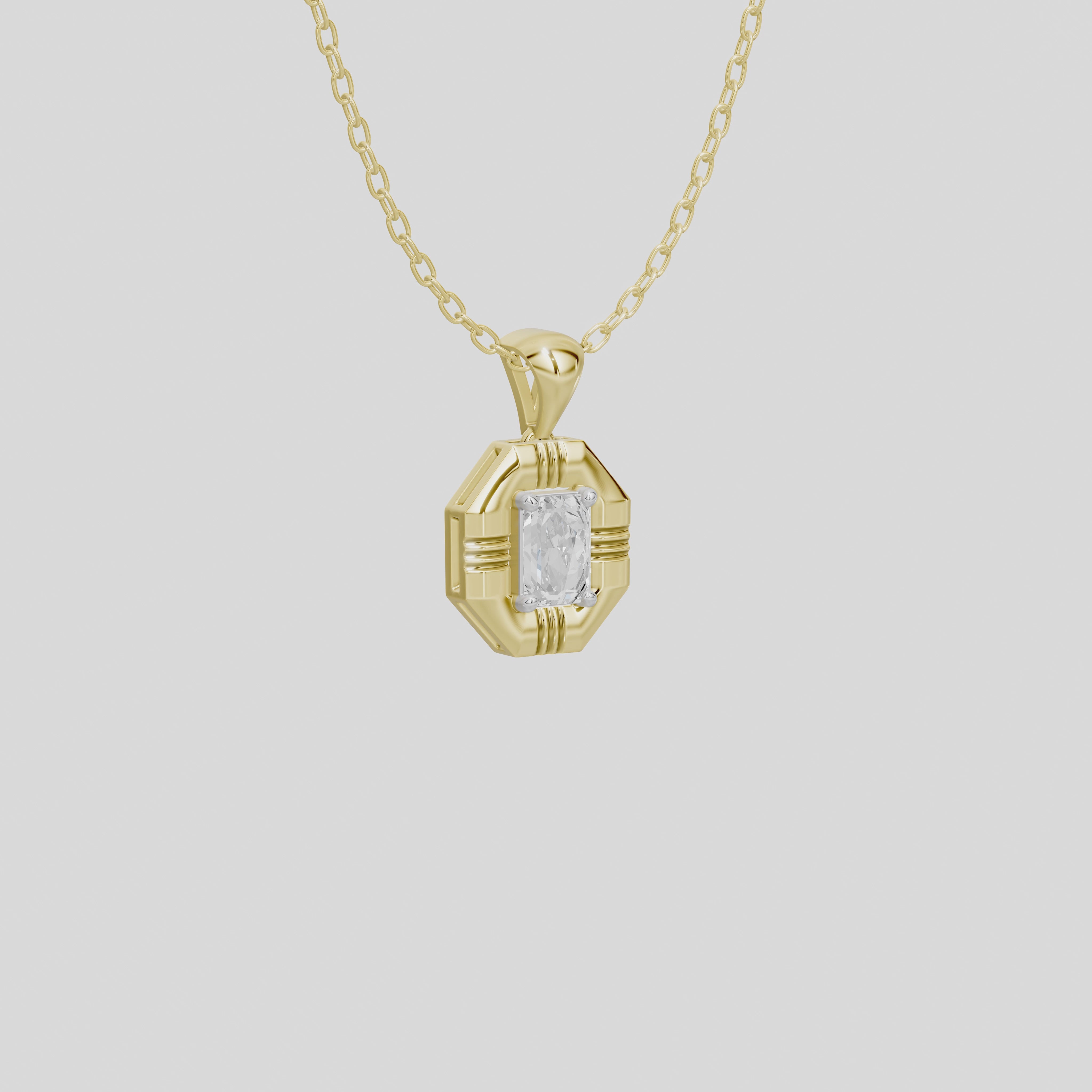Elara Lab Diamond Pendant