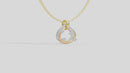 Trio Poire- Lab Diamond Pendant