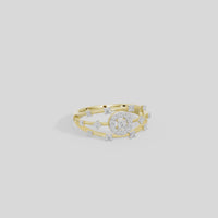 Circuit Halo - Lab Diamond Ring